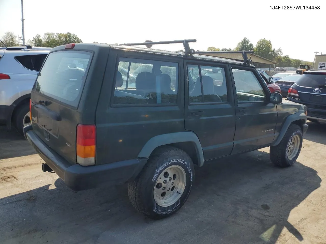 1998 Jeep Cherokee Se VIN: 1J4FT28S7WL134458 Lot: 69978964