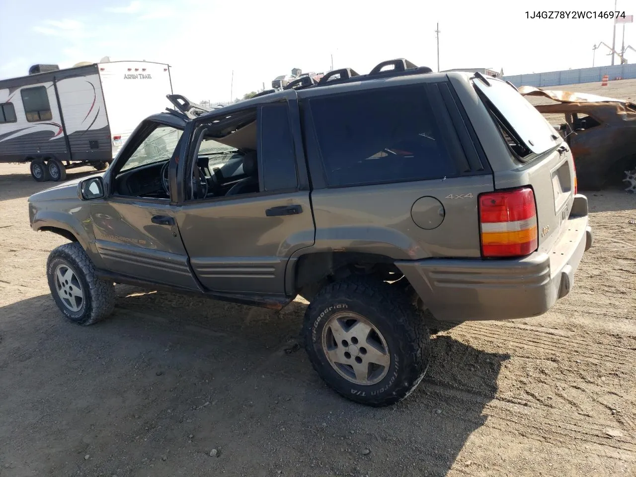 1998 Jeep Grand Cherokee Limited VIN: 1J4GZ78Y2WC146974 Lot: 71435484