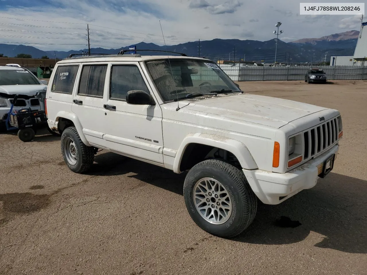 1J4FJ78S8WL208246 1998 Jeep Cherokee Limited