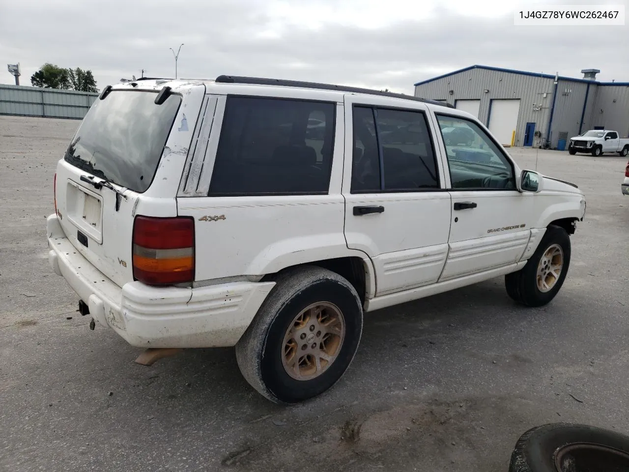 1998 Jeep Grand Cherokee Limited VIN: 1J4GZ78Y6WC262467 Lot: 72419644