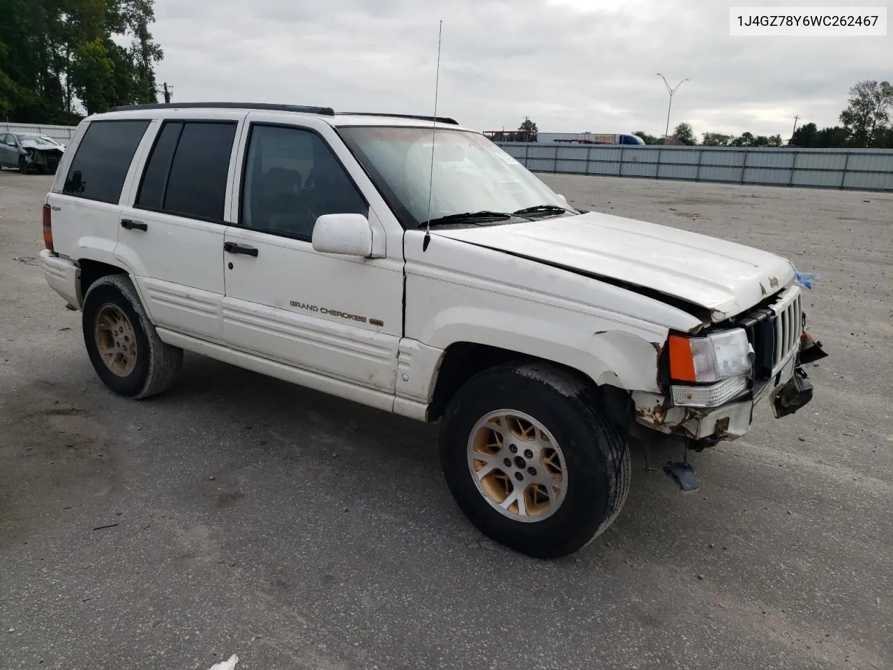 1J4GZ78Y6WC262467 1998 Jeep Grand Cherokee Limited