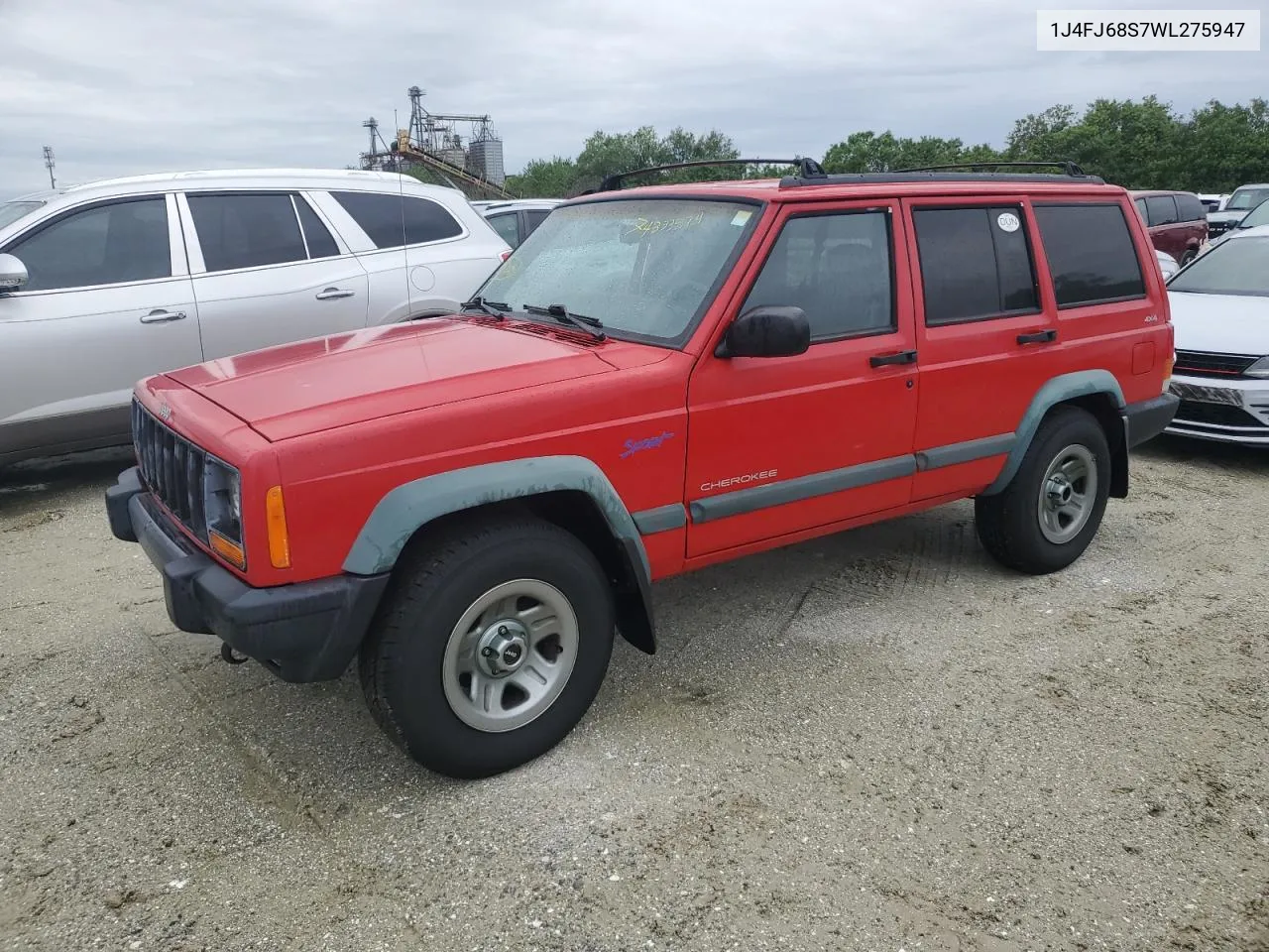 1998 Jeep Cherokee Sport VIN: 1J4FJ68S7WL275947 Lot: 74333874