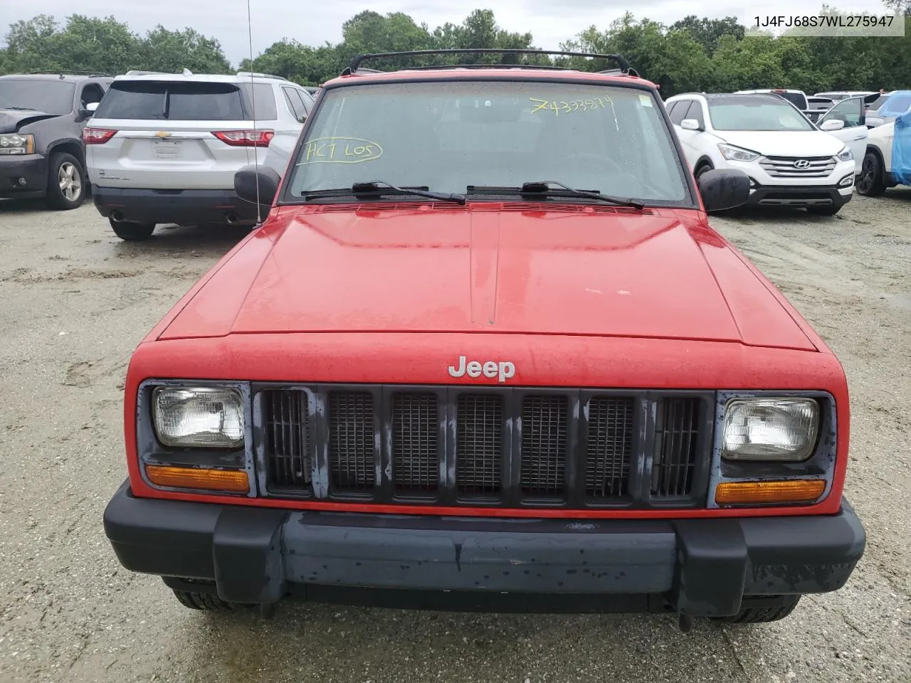 1998 Jeep Cherokee Sport VIN: 1J4FJ68S7WL275947 Lot: 74333874