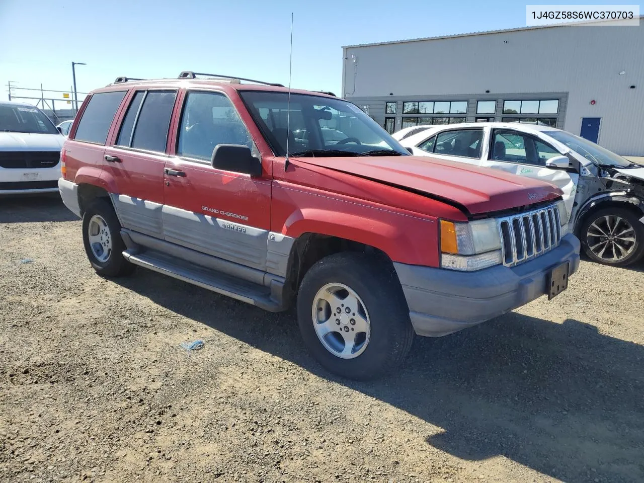 1998 Jeep Grand Cherokee Laredo VIN: 1J4GZ58S6WC370703 Lot: 79691604