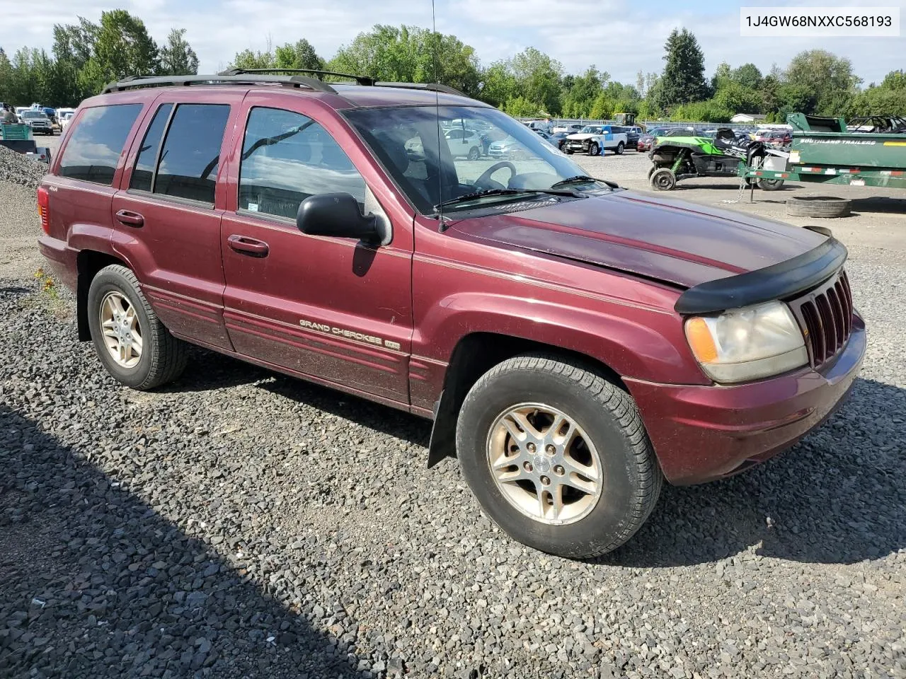 1999 Jeep Grand Cherokee Limited VIN: 1J4GW68NXXC568193 Lot: 66126104