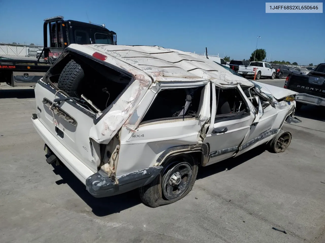 1999 Jeep Cherokee Sport VIN: 1J4FF68S2XL650646 Lot: 66440504