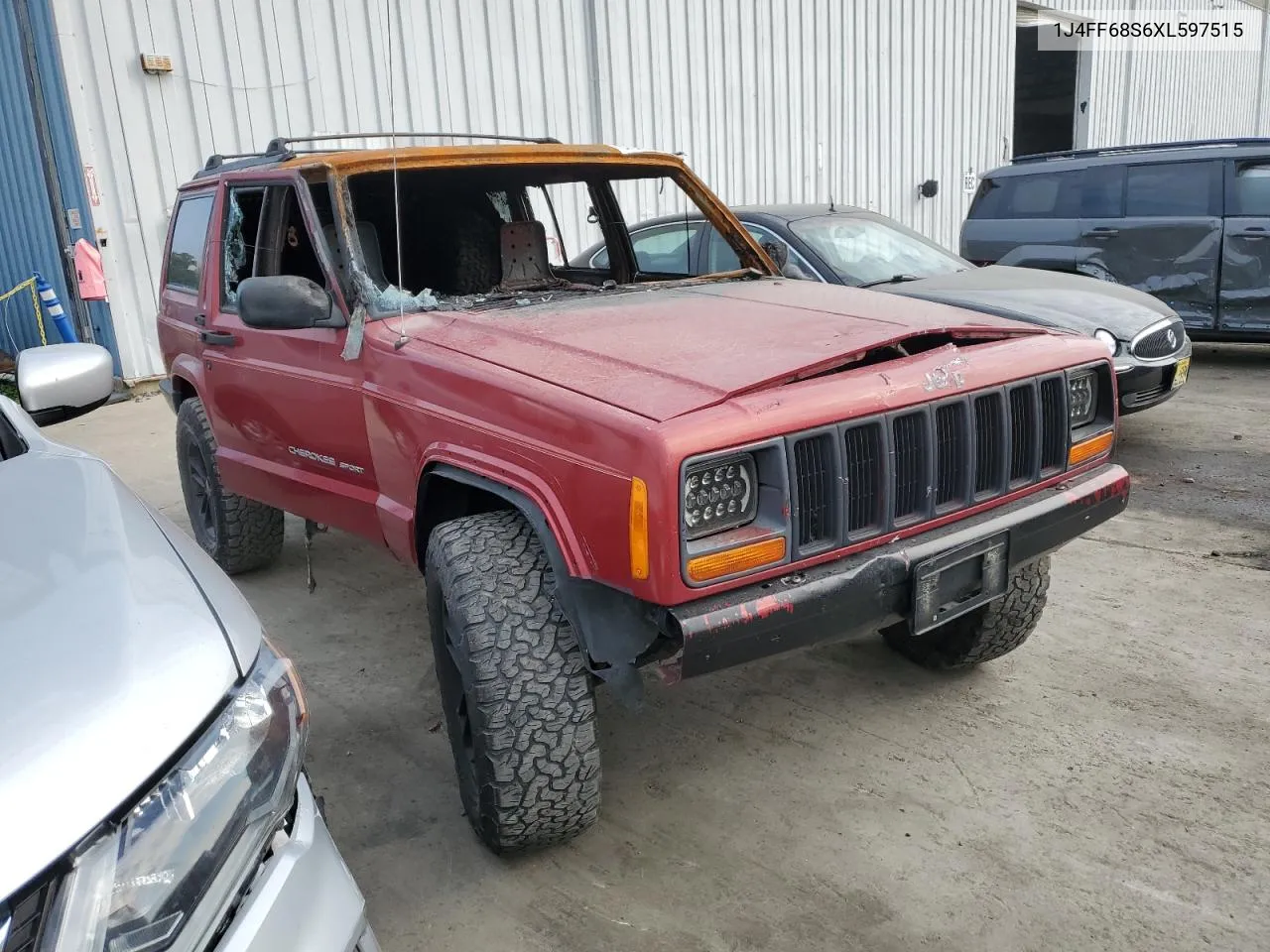 1999 Jeep Cherokee Sport VIN: 1J4FF68S6XL597515 Lot: 67025904