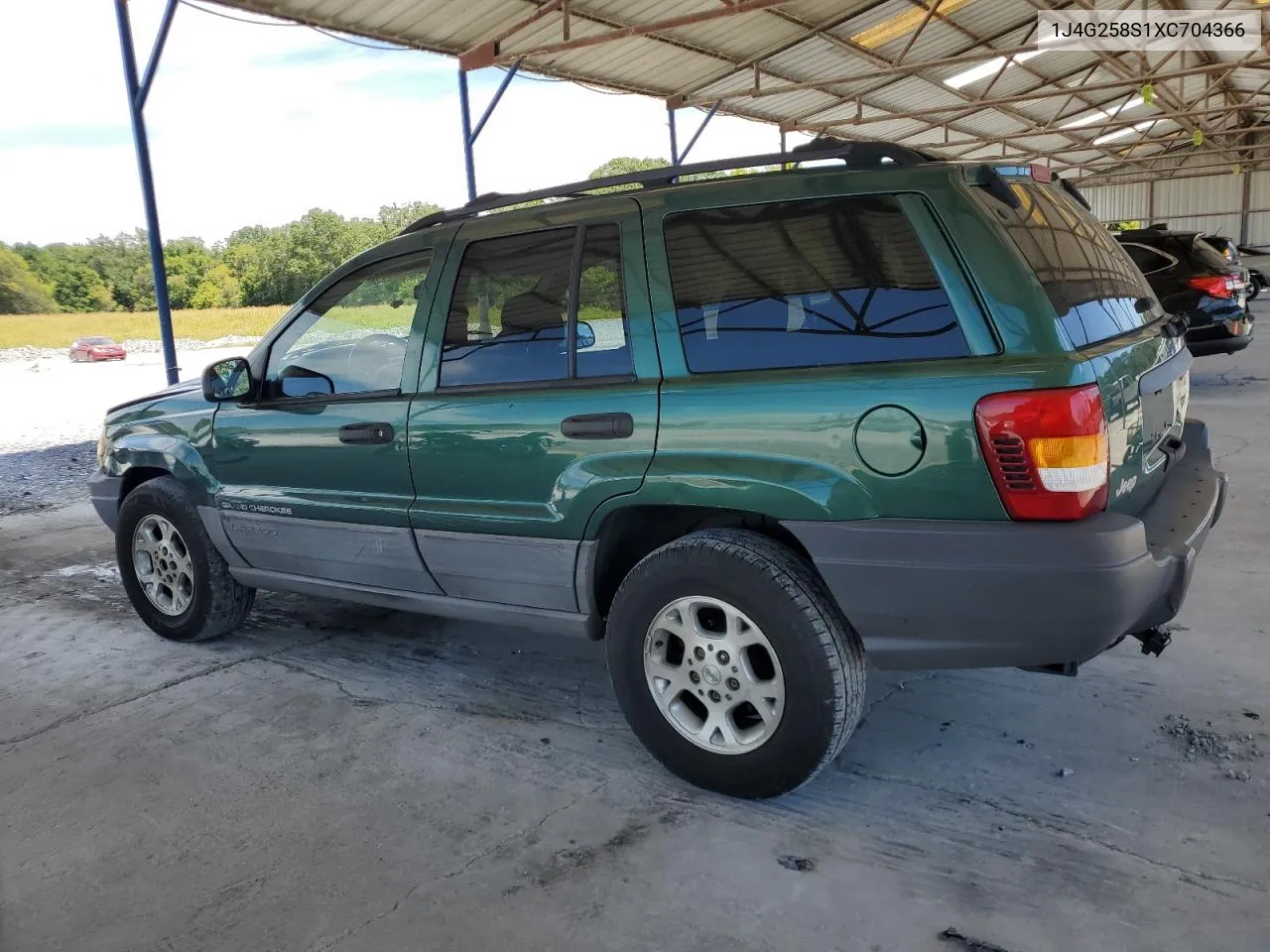 1999 Jeep Grand Cherokee Laredo VIN: 1J4G258S1XC704366 Lot: 69999004