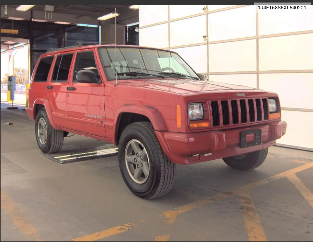 1999 Jeep Cherokee Sport VIN: 1J4FT68S5XL540201 Lot: 71675984