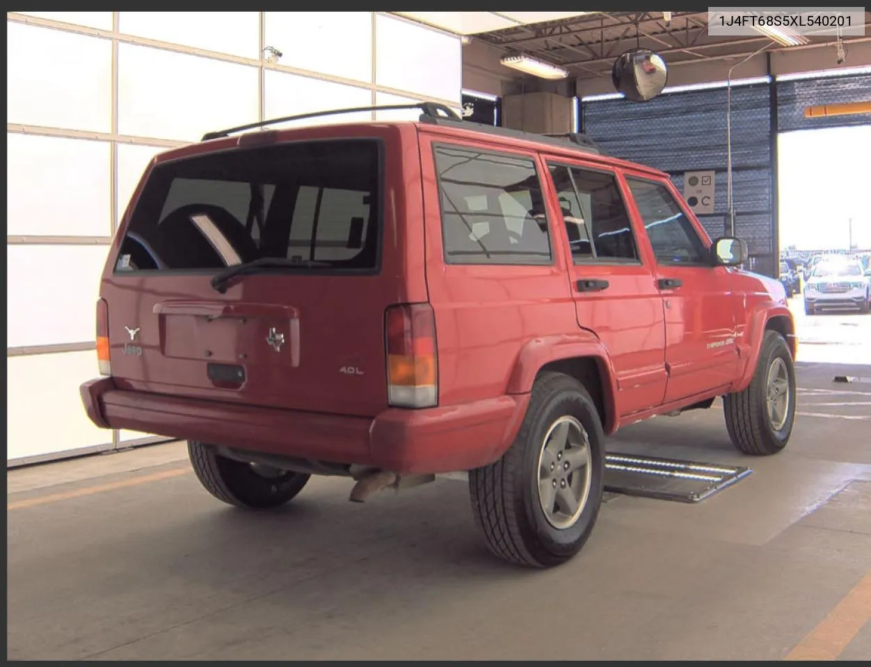 1999 Jeep Cherokee Sport VIN: 1J4FT68S5XL540201 Lot: 71675984