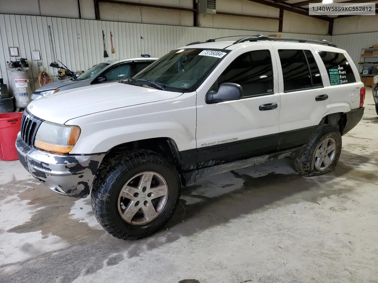 1999 Jeep Grand Cherokee Laredo VIN: 1J4GW58S9XC552812 Lot: 73759384