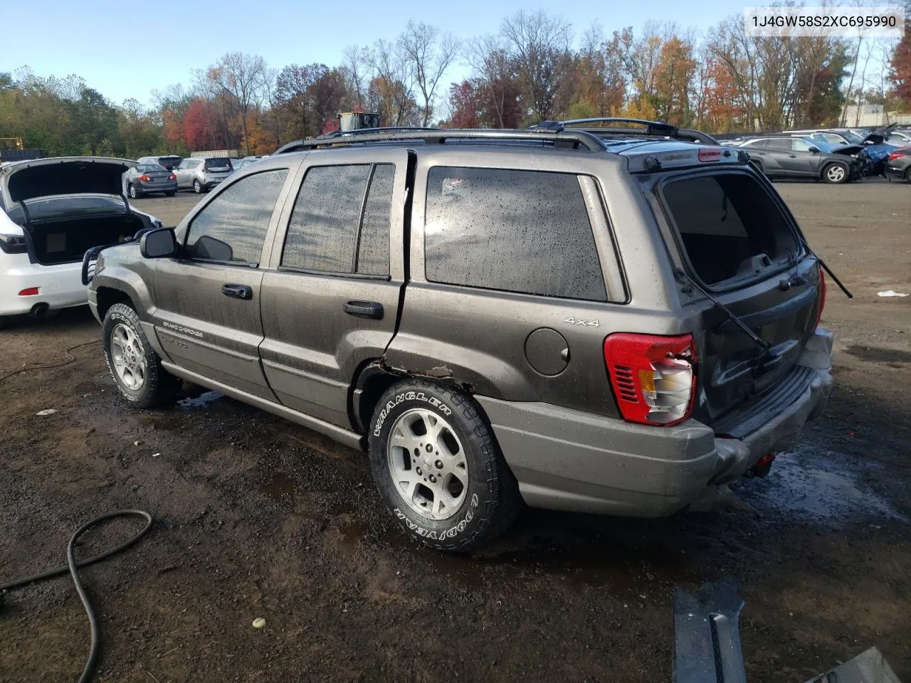 1999 Jeep Grand Cherokee Laredo VIN: 1J4GW58S2XC695990 Lot: 76291094