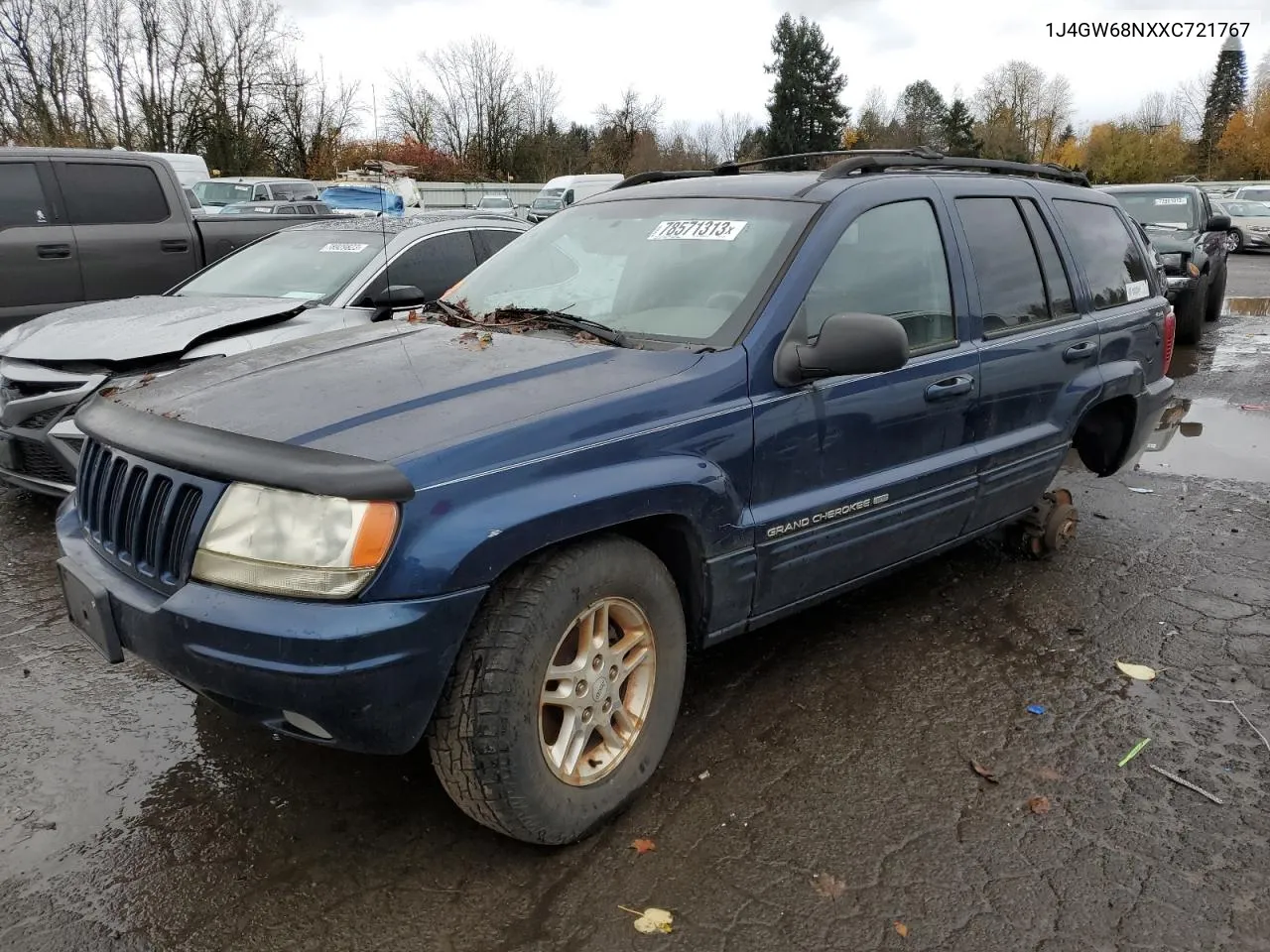 1999 Jeep Grand Cherokee Limited VIN: 1J4GW68NXXC721767 Lot: 78571313