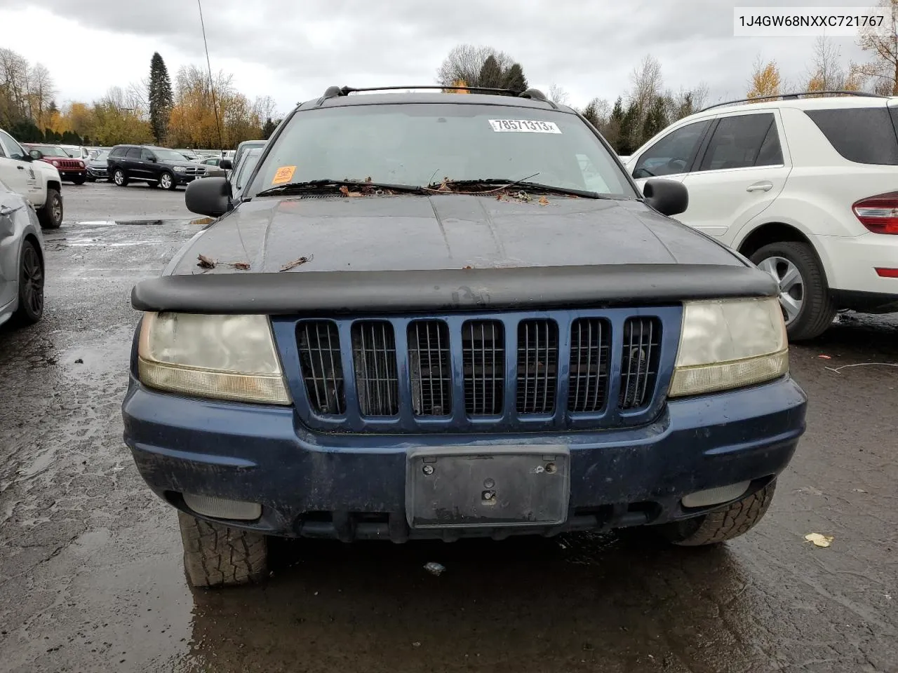 1999 Jeep Grand Cherokee Limited VIN: 1J4GW68NXXC721767 Lot: 78571313