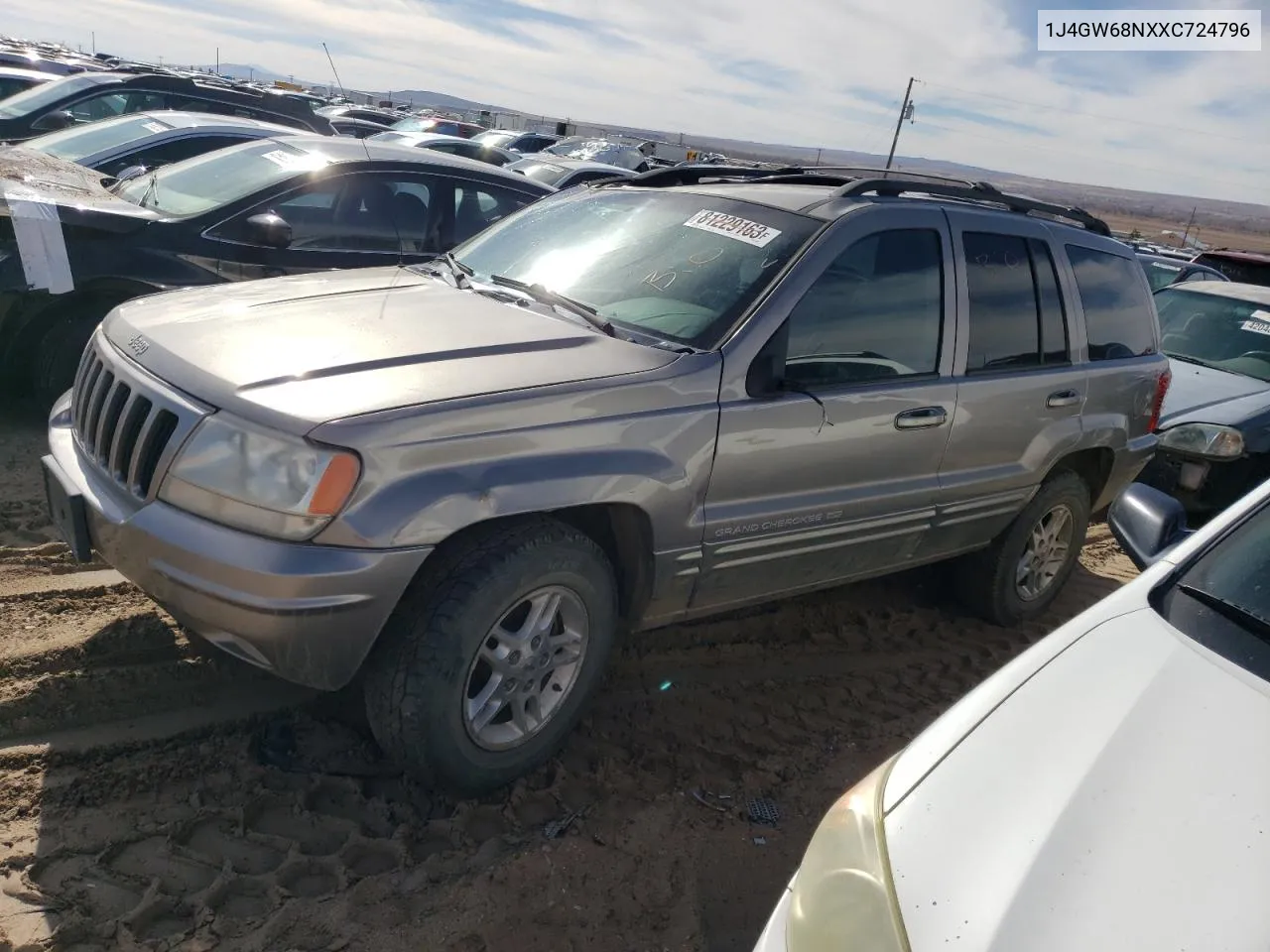 1999 Jeep Grand Cherokee Limited VIN: 1J4GW68NXXC724796 Lot: 81229163