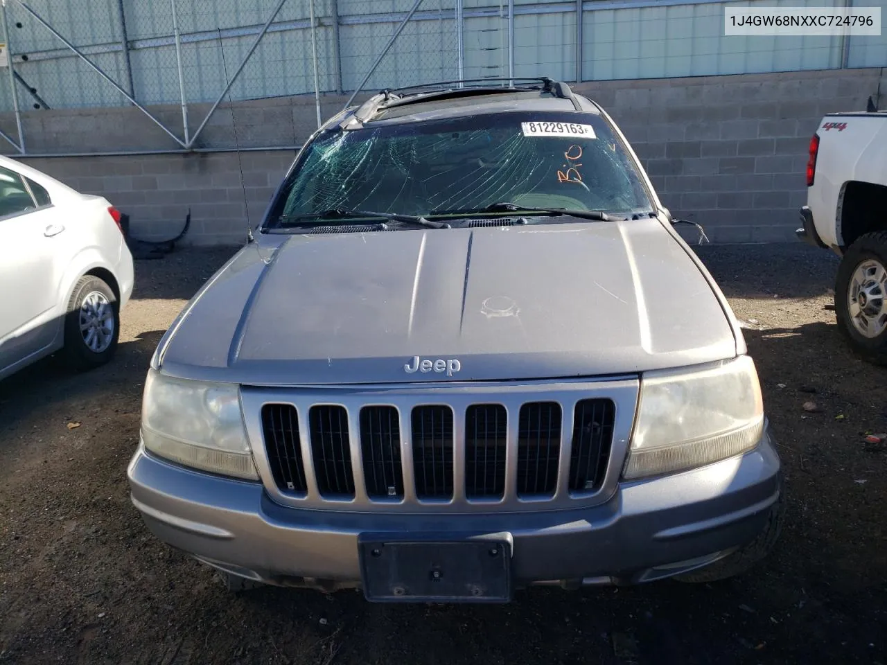 1J4GW68NXXC724796 1999 Jeep Grand Cherokee Limited