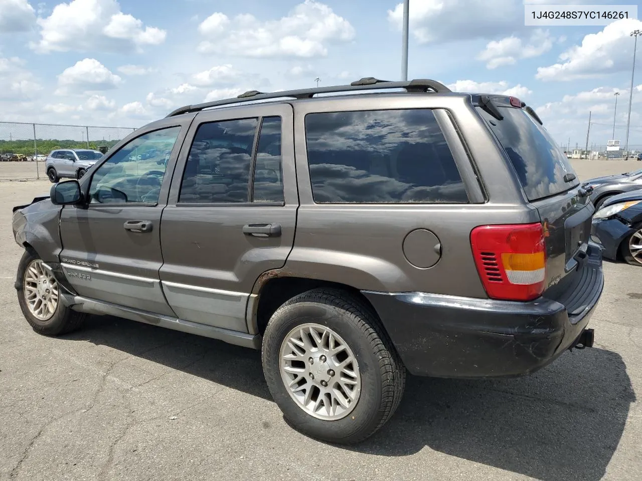 2000 Jeep Grand Cherokee Laredo VIN: 1J4G248S7YC146261 Lot: 55175454