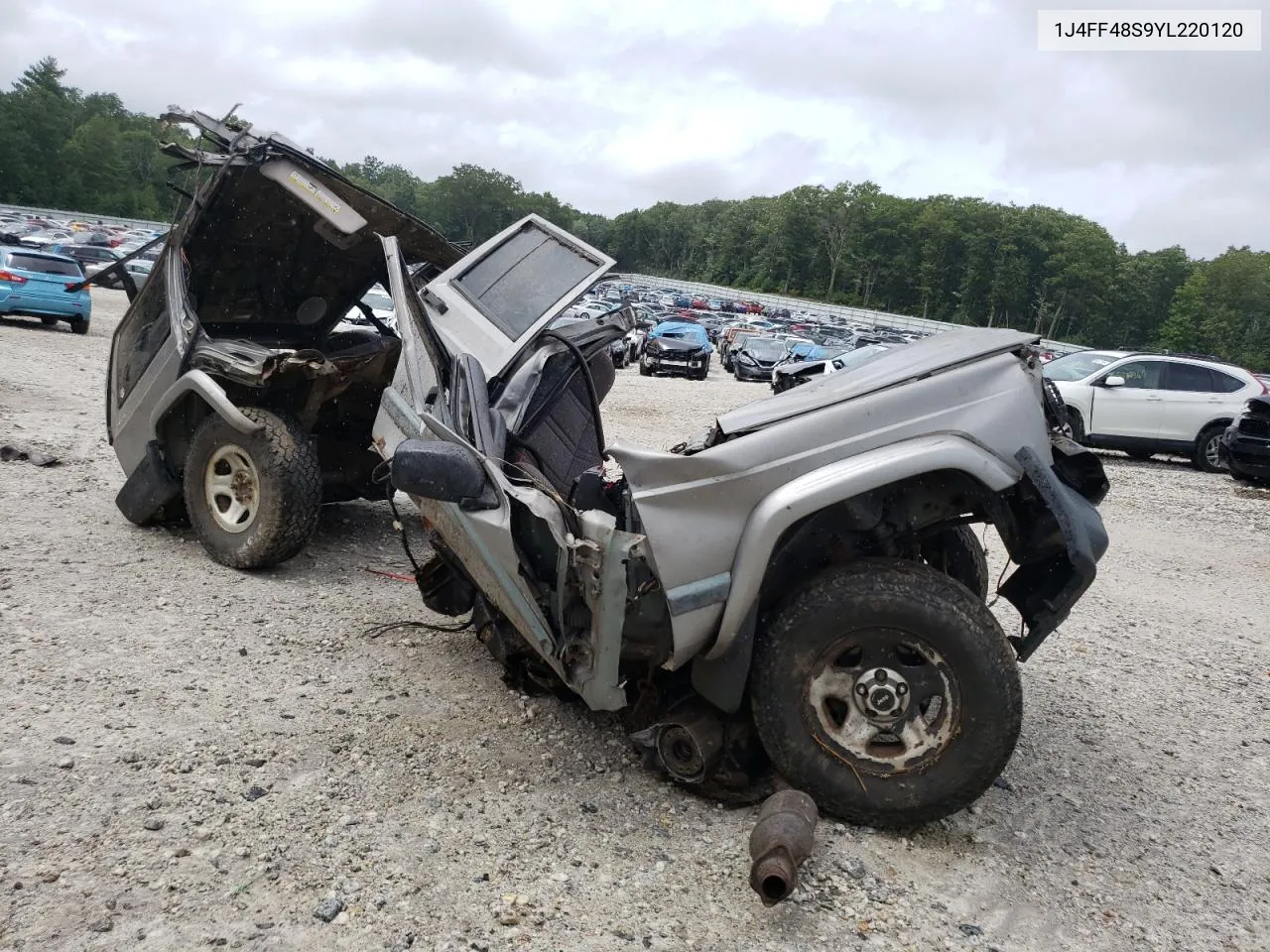 2000 Jeep Cherokee Sport VIN: 1J4FF48S9YL220120 Lot: 65355234