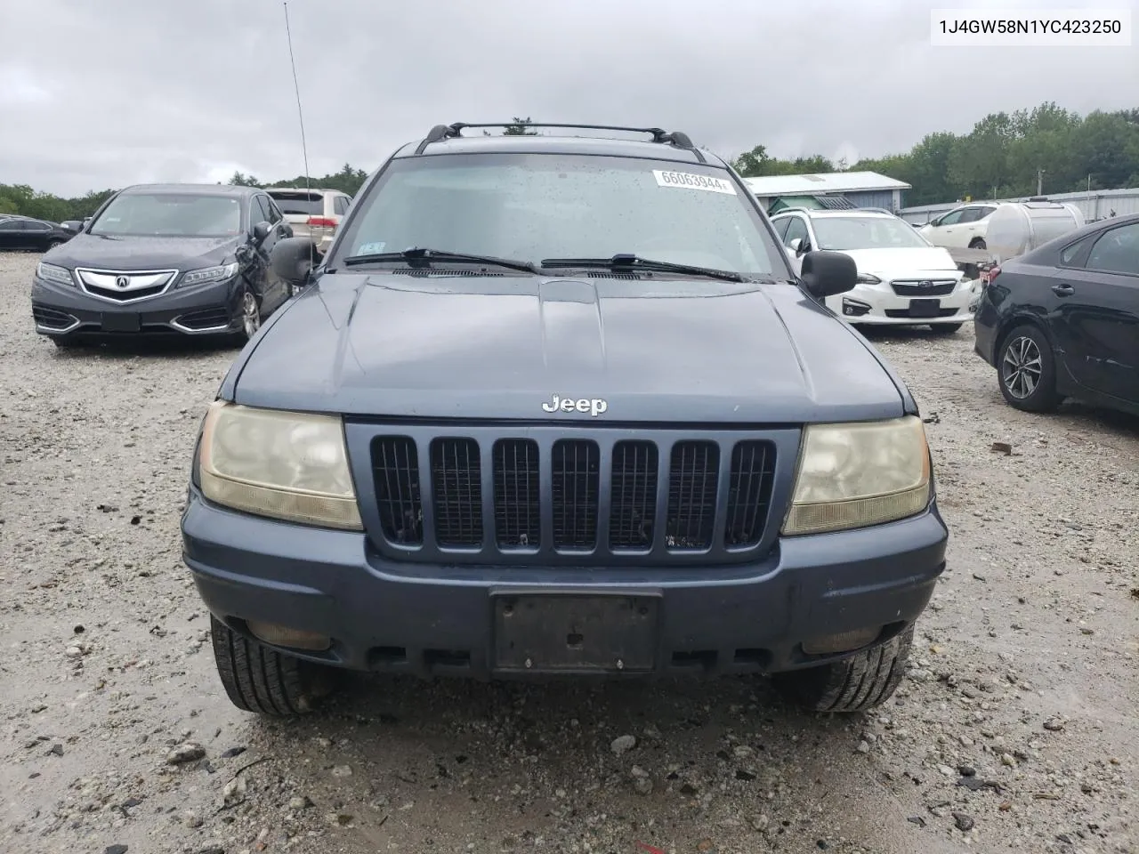 2000 Jeep Grand Cherokee Limited VIN: 1J4GW58N1YC423250 Lot: 66063944