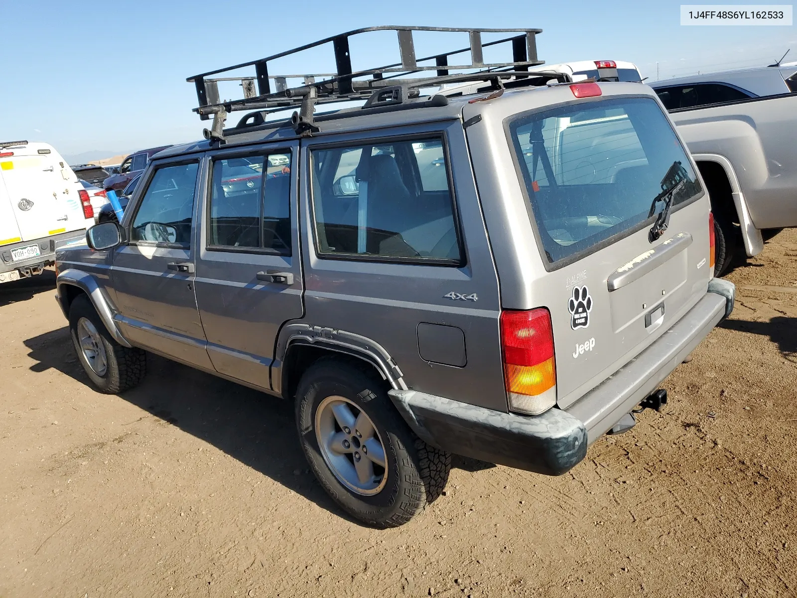 2000 Jeep Cherokee Sport VIN: 1J4FF48S6YL162533 Lot: 67400134