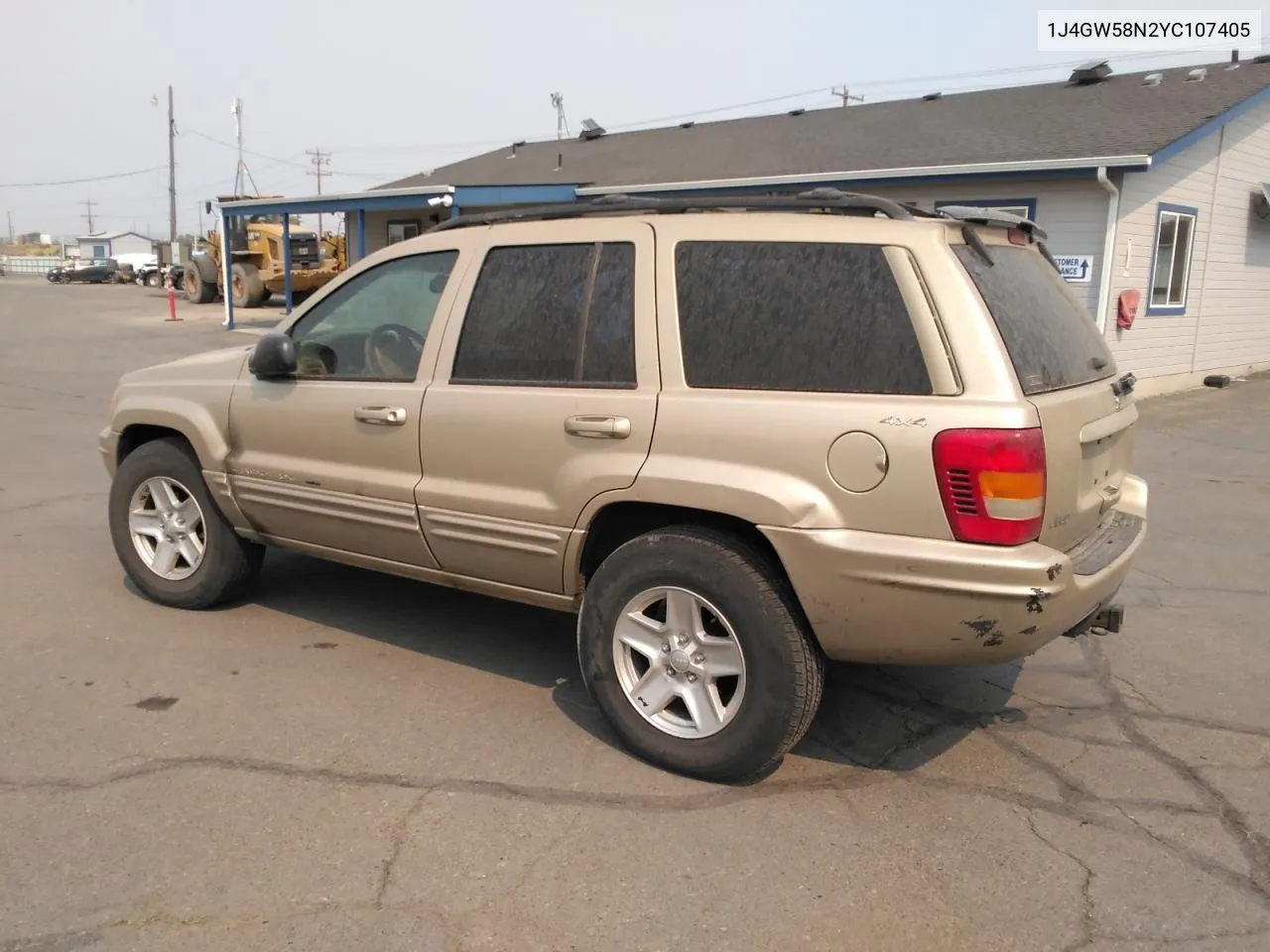 2000 Jeep Grand Cherokee Limited VIN: 1J4GW58N2YC107405 Lot: 68502134