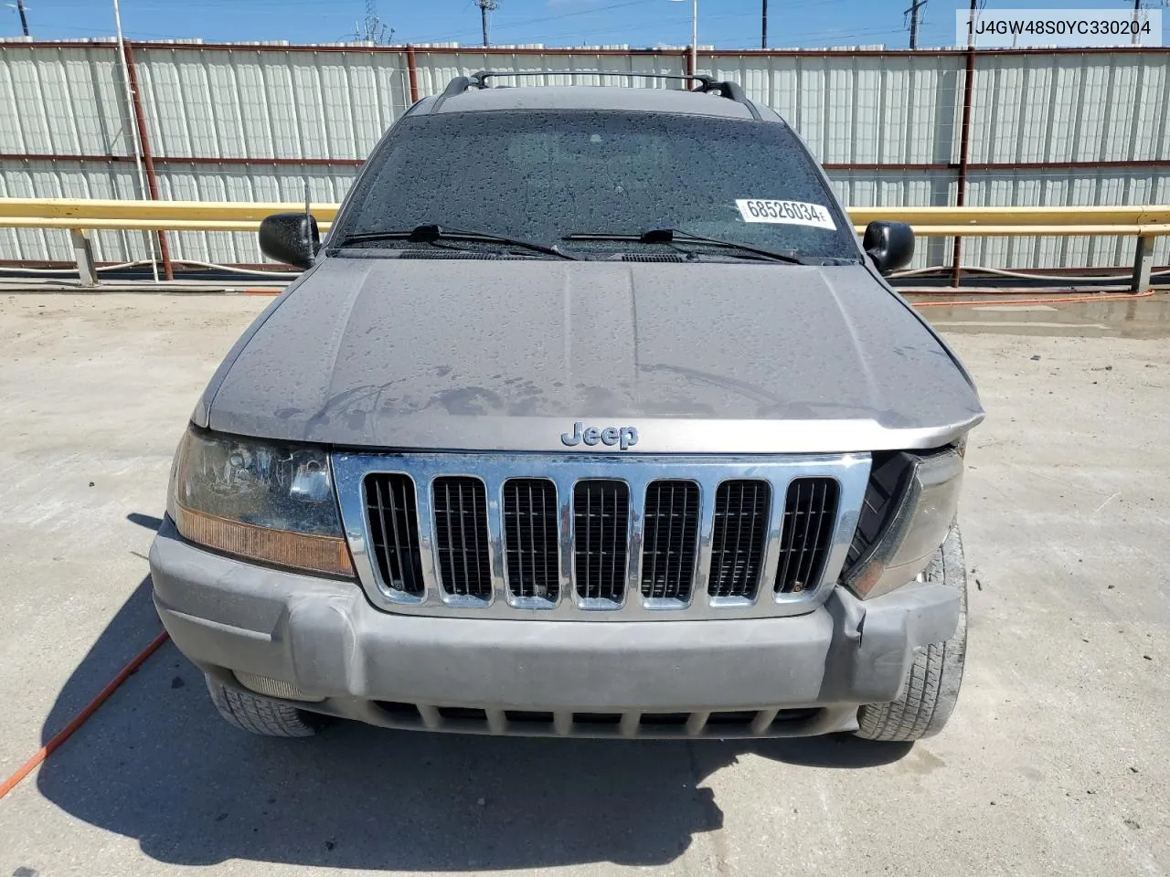 2000 Jeep Grand Cherokee Laredo VIN: 1J4GW48S0YC330204 Lot: 68526034