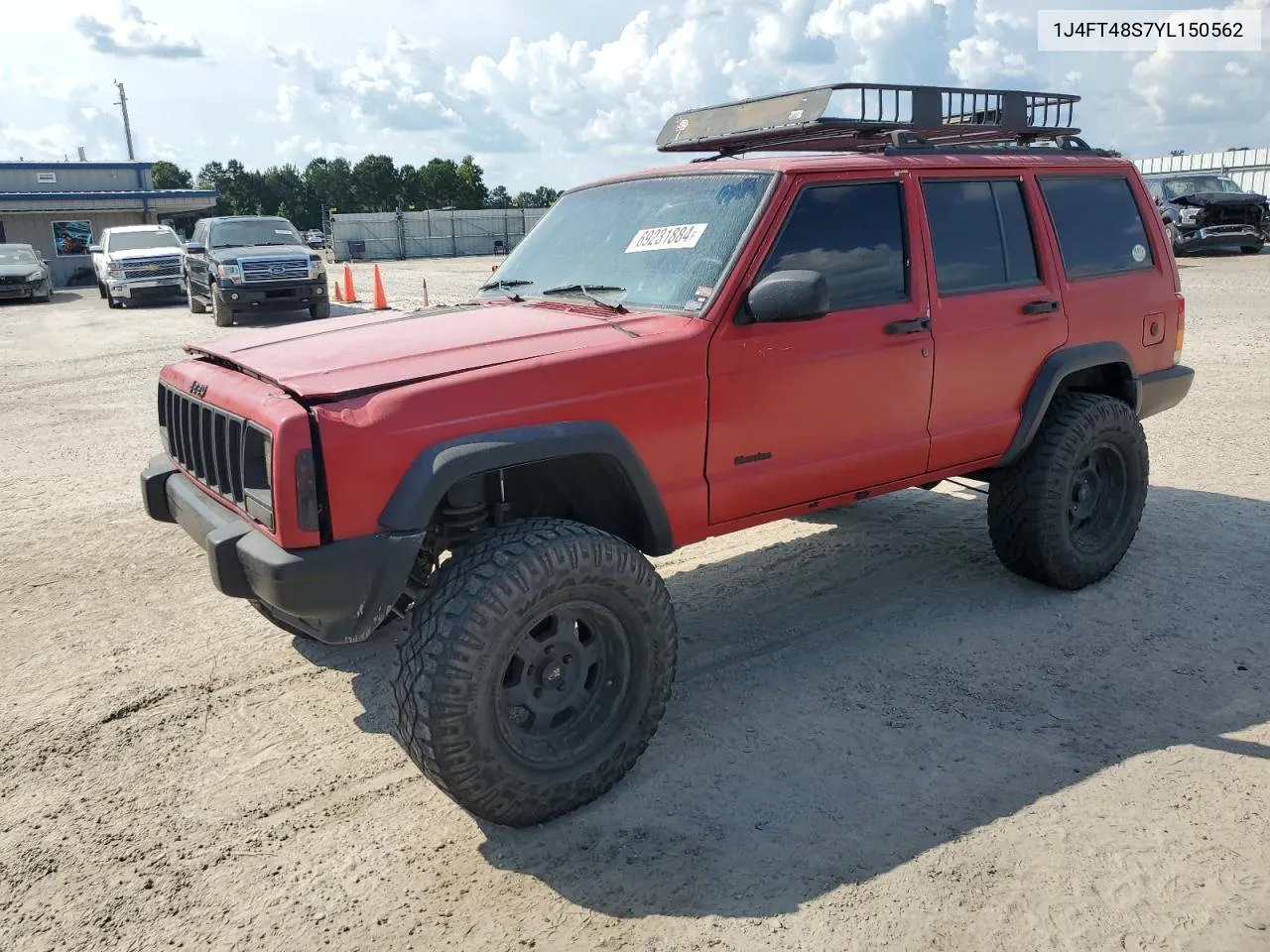 2000 Jeep Cherokee Sport VIN: 1J4FT48S7YL150562 Lot: 69231884