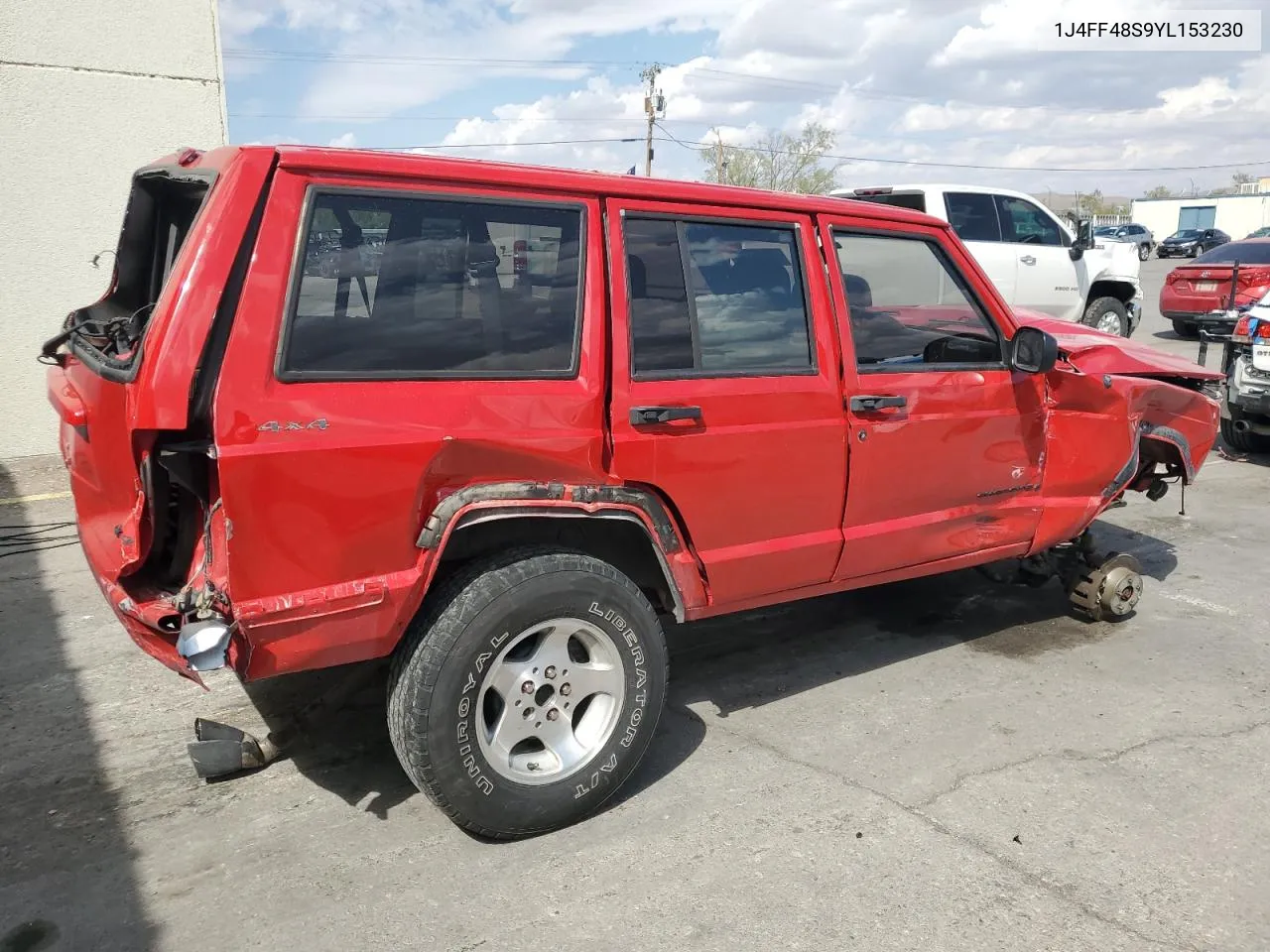 2000 Jeep Cherokee Sport VIN: 1J4FF48S9YL153230 Lot: 70285714