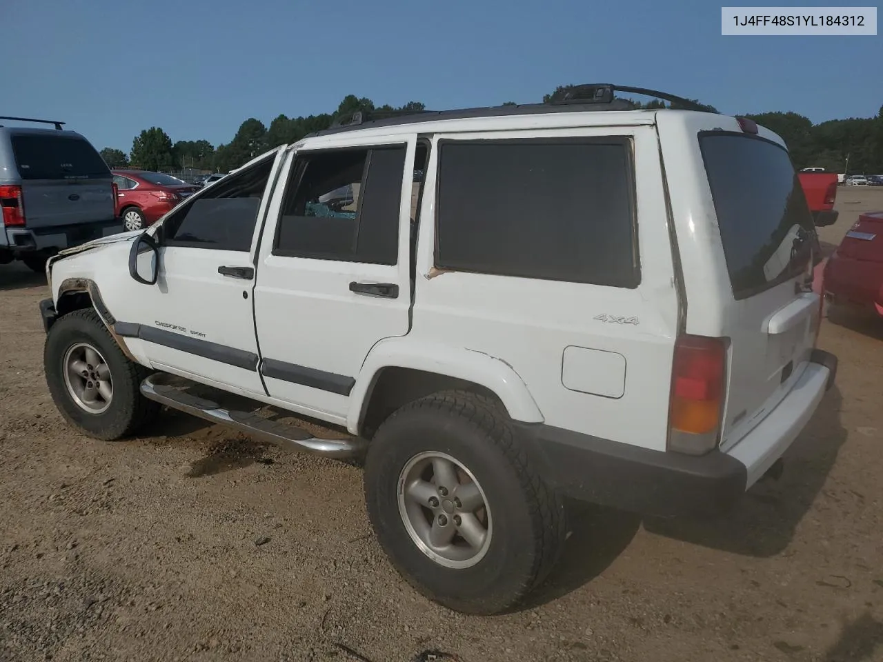 2000 Jeep Cherokee Sport VIN: 1J4FF48S1YL184312 Lot: 70299204