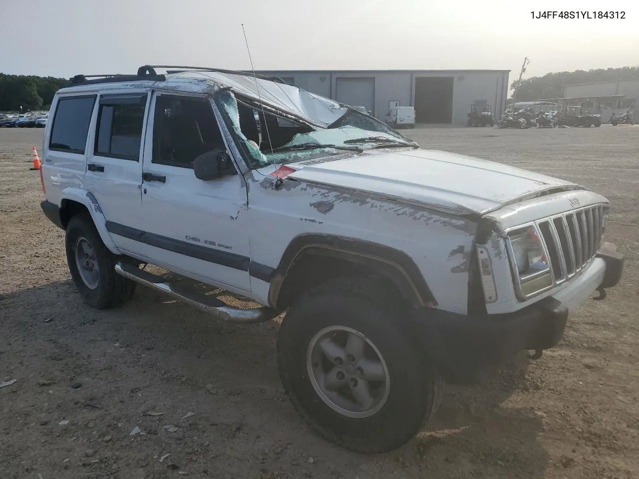 2000 Jeep Cherokee Sport VIN: 1J4FF48S1YL184312 Lot: 70299204