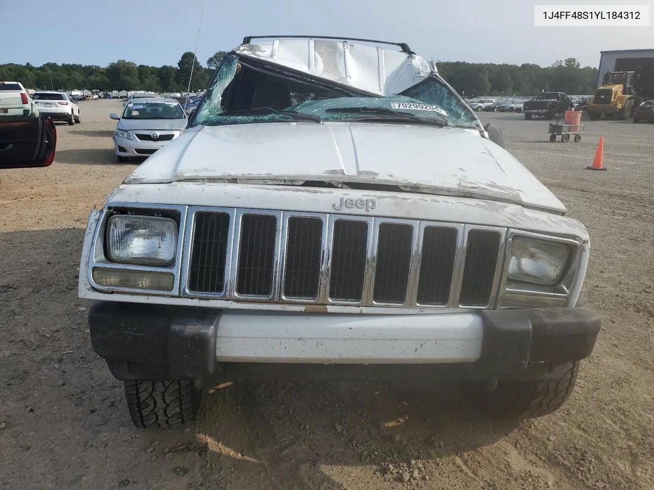 2000 Jeep Cherokee Sport VIN: 1J4FF48S1YL184312 Lot: 70299204