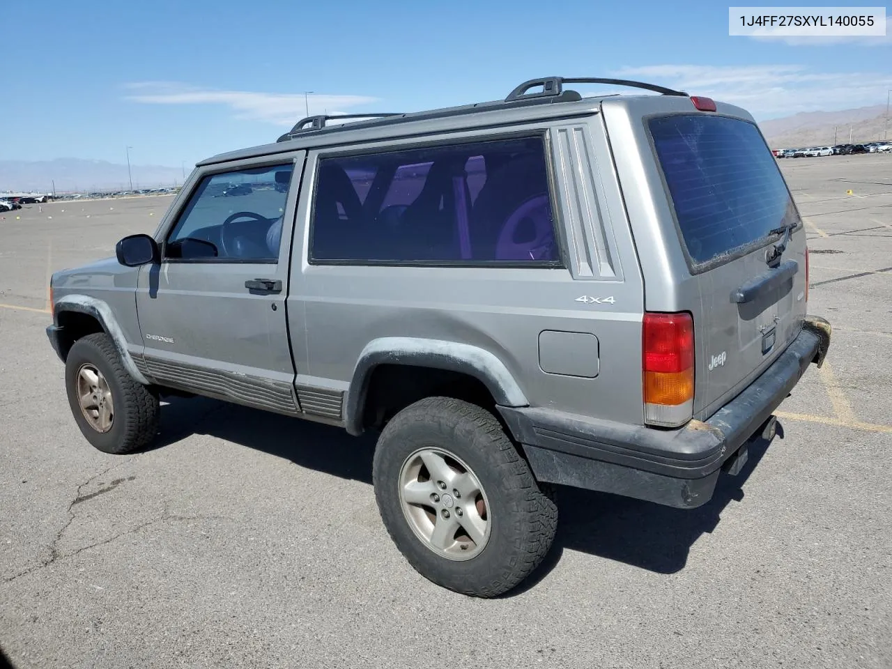 2000 Jeep Cherokee Se VIN: 1J4FF27SXYL140055 Lot: 70315454