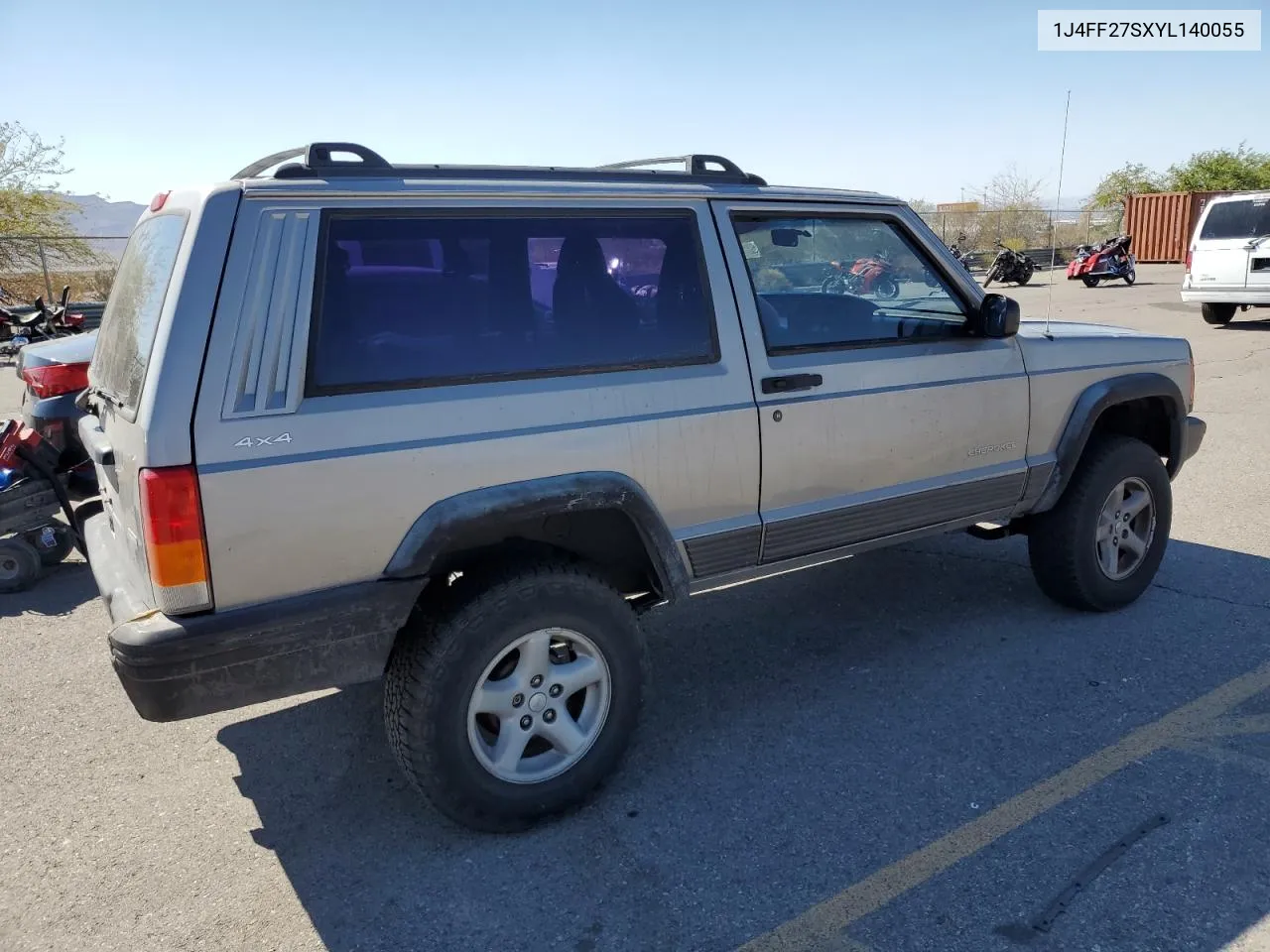 2000 Jeep Cherokee Se VIN: 1J4FF27SXYL140055 Lot: 70315454