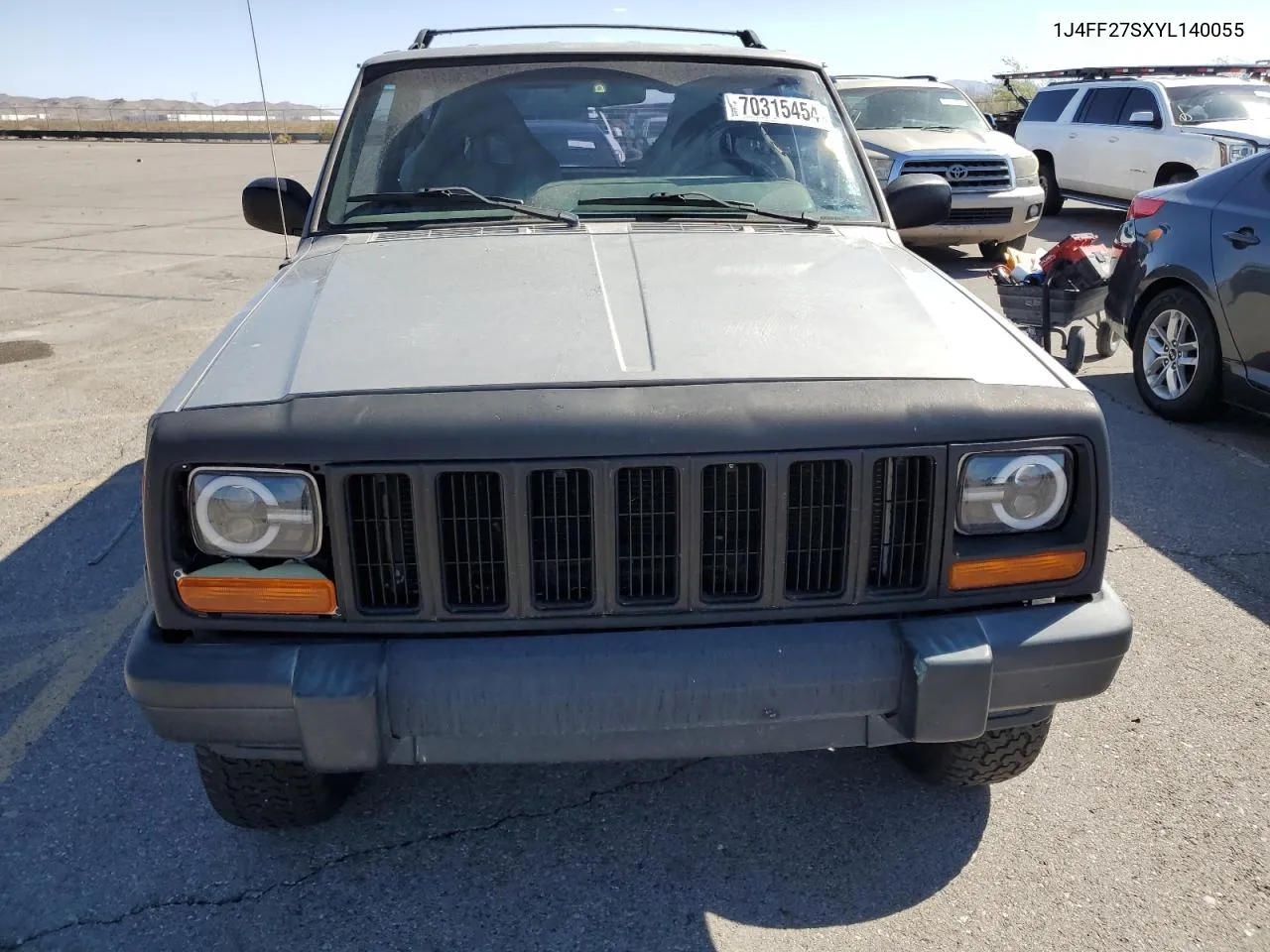 2000 Jeep Cherokee Se VIN: 1J4FF27SXYL140055 Lot: 70315454