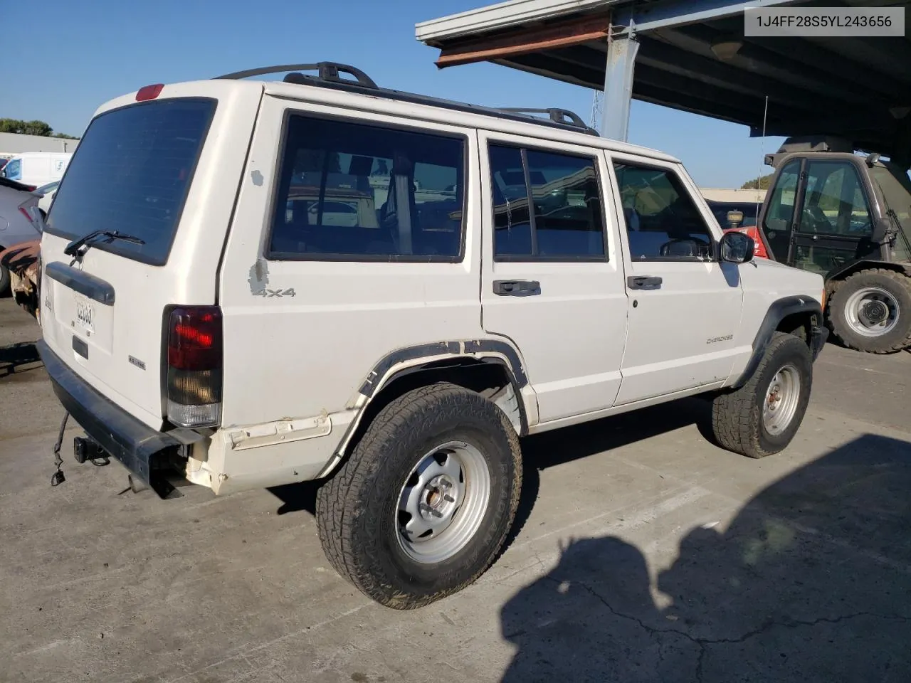 2000 Jeep Cherokee Se VIN: 1J4FF28S5YL243656 Lot: 71364434