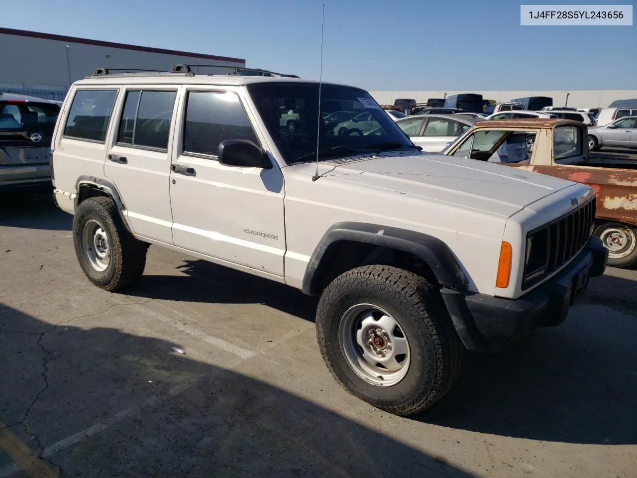 2000 Jeep Cherokee Se VIN: 1J4FF28S5YL243656 Lot: 71364434