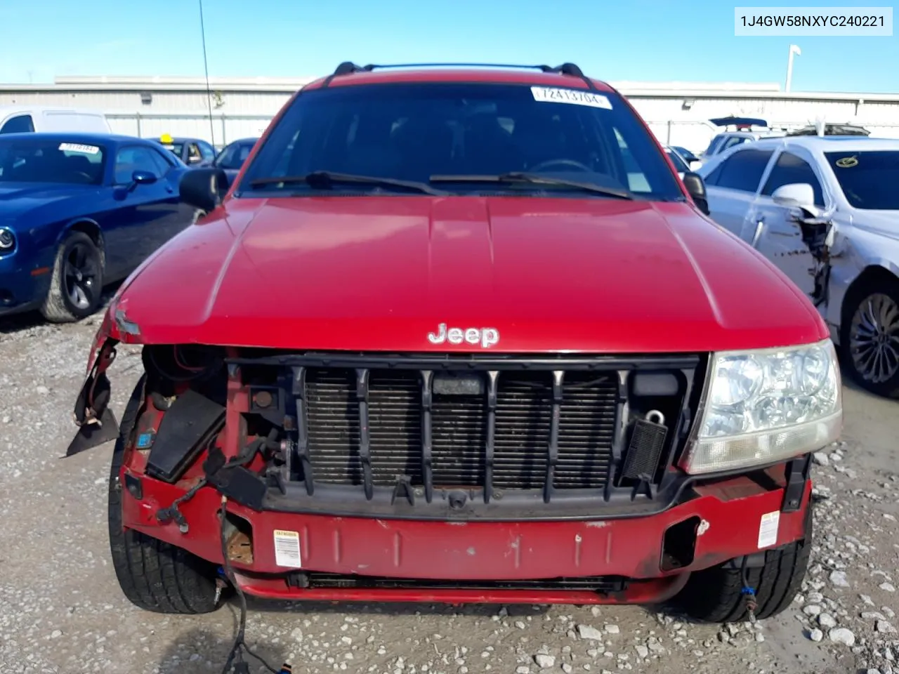 2000 Jeep Grand Cherokee Limited VIN: 1J4GW58NXYC240221 Lot: 72413704