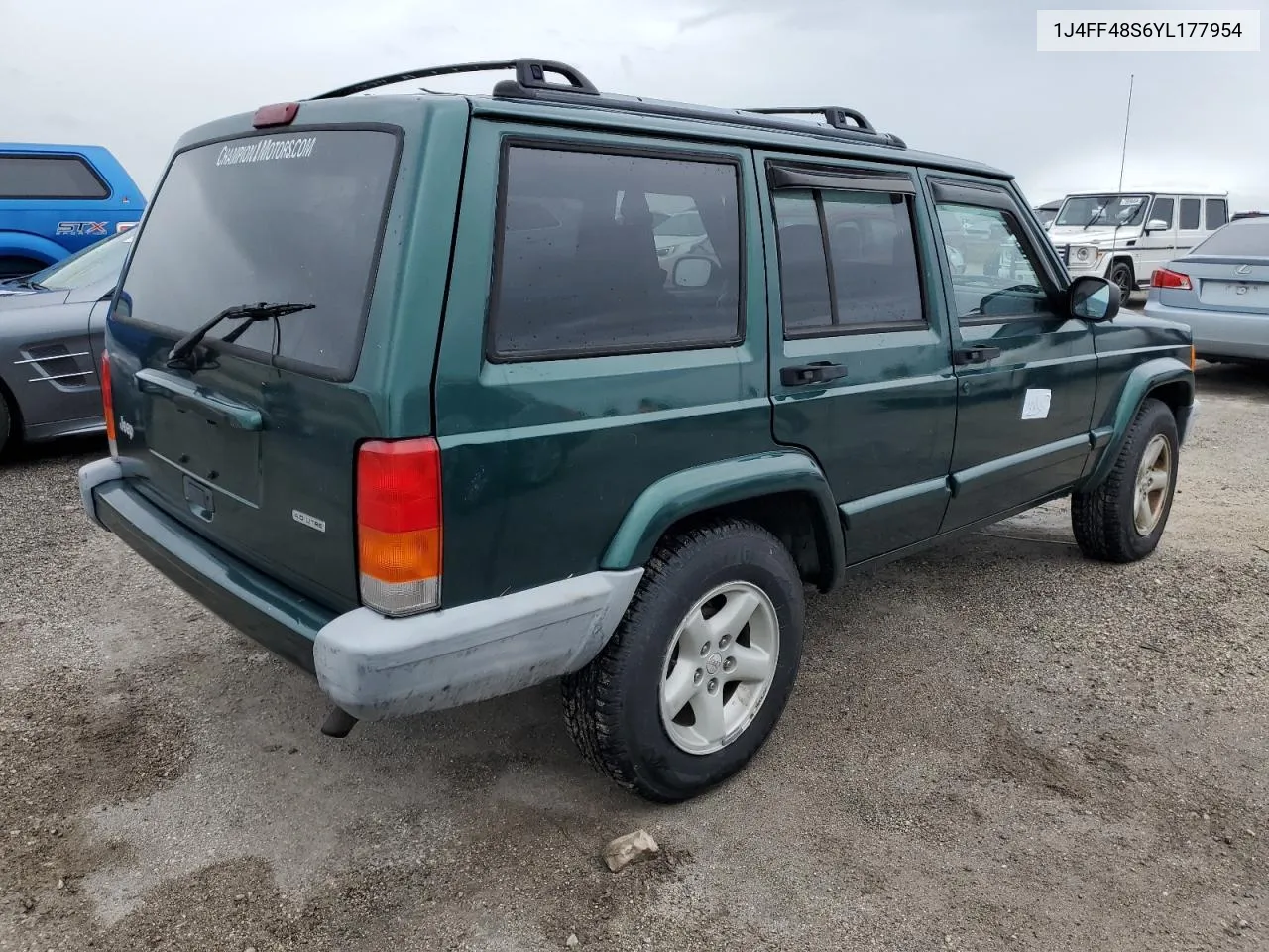 2000 Jeep Cherokee Sport VIN: 1J4FF48S6YL177954 Lot: 75171814