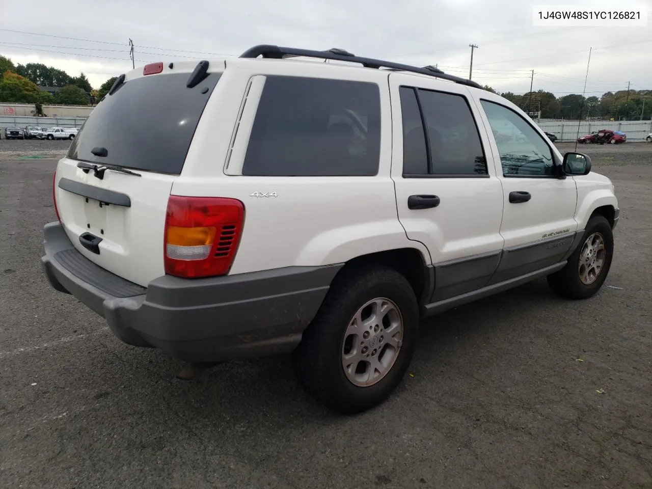 2000 Jeep Grand Cherokee Laredo VIN: 1J4GW48S1YC126821 Lot: 75514784