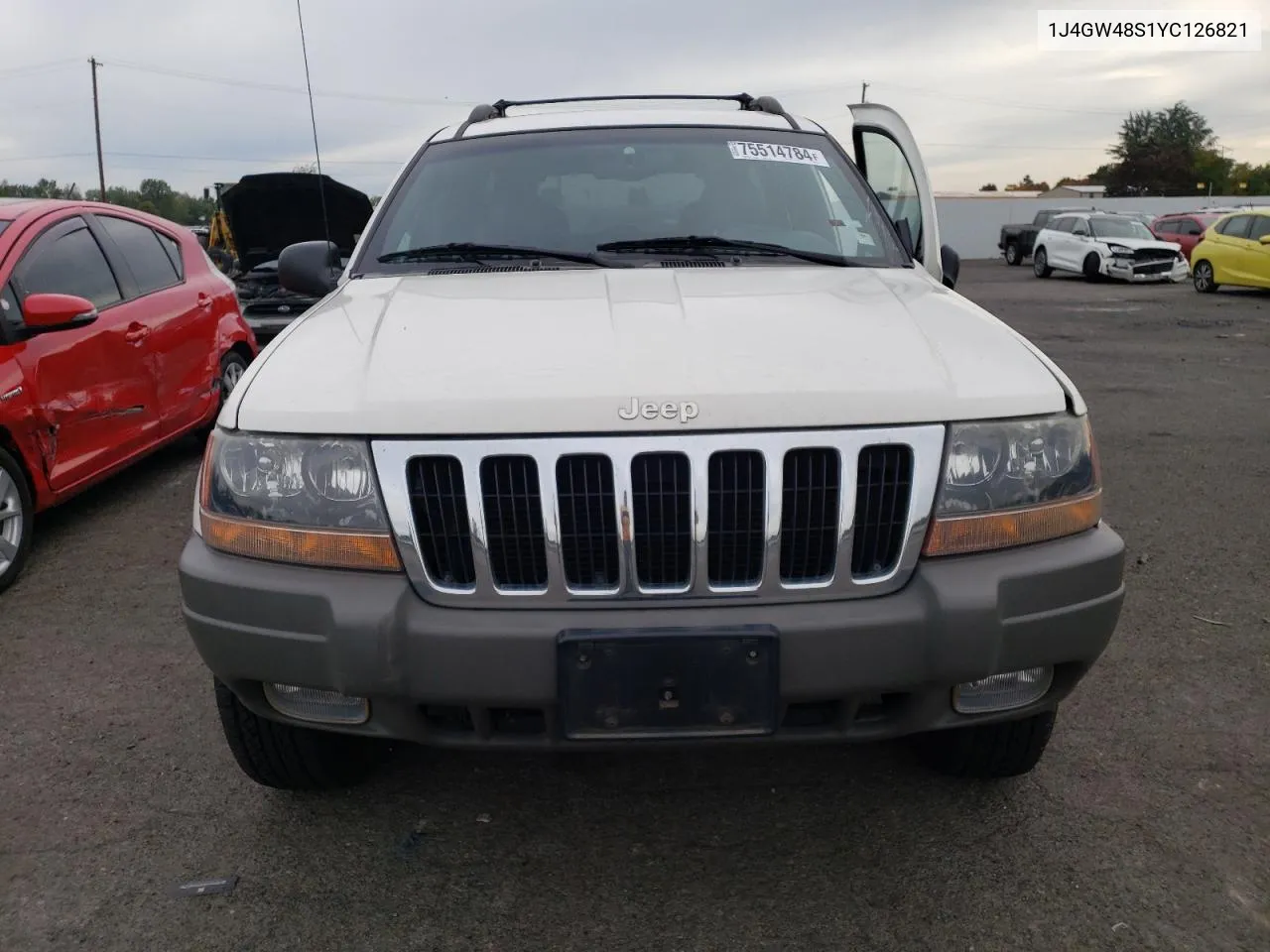 2000 Jeep Grand Cherokee Laredo VIN: 1J4GW48S1YC126821 Lot: 75514784