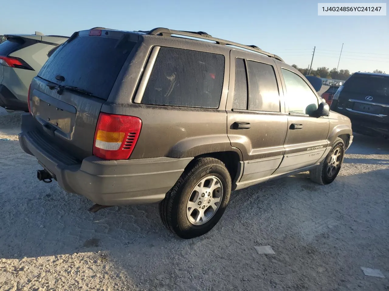 2000 Jeep Grand Cherokee Laredo VIN: 1J4G248S6YC241247 Lot: 75604584