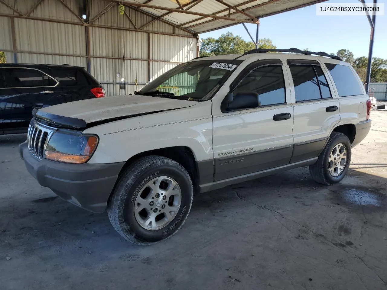 2000 Jeep Grand Cherokee Laredo VIN: 1J4G248SXYC300008 Lot: 77151854