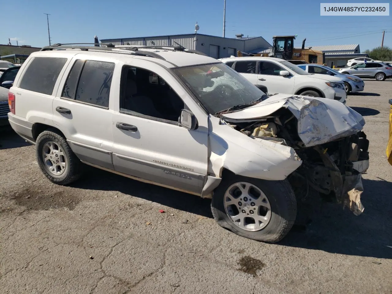 2000 Jeep Grand Cherokee Laredo VIN: 1J4GW48S7YC232450 Lot: 77396014