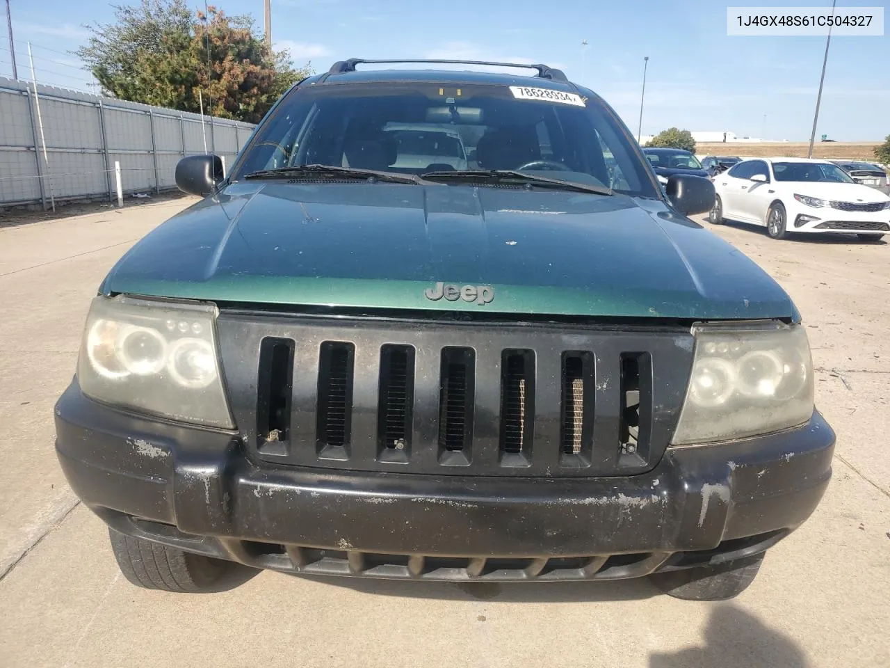 2000 Jeep Grand Cherokee Laredo VIN: 1J4GX48S61C504327 Lot: 78628934