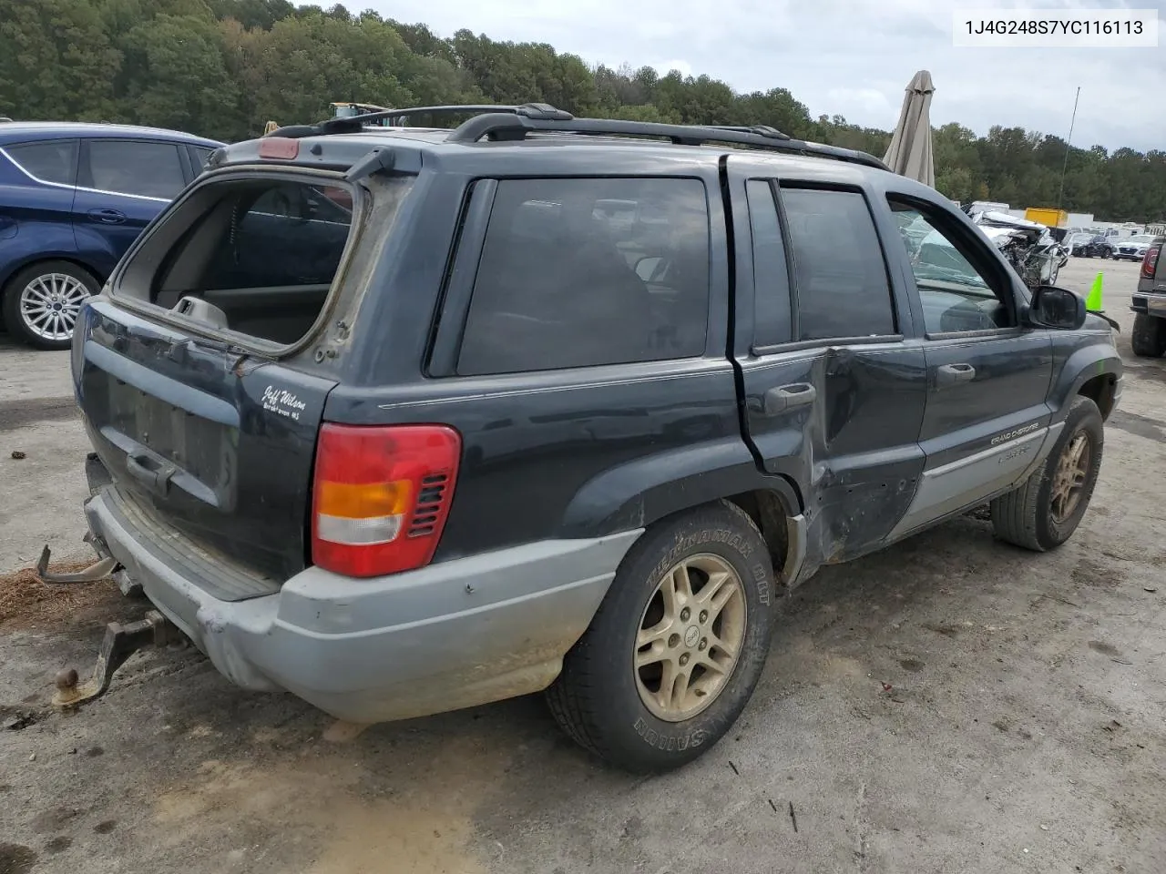 2000 Jeep Grand Cherokee Laredo VIN: 1J4G248S7YC116113 Lot: 78658304