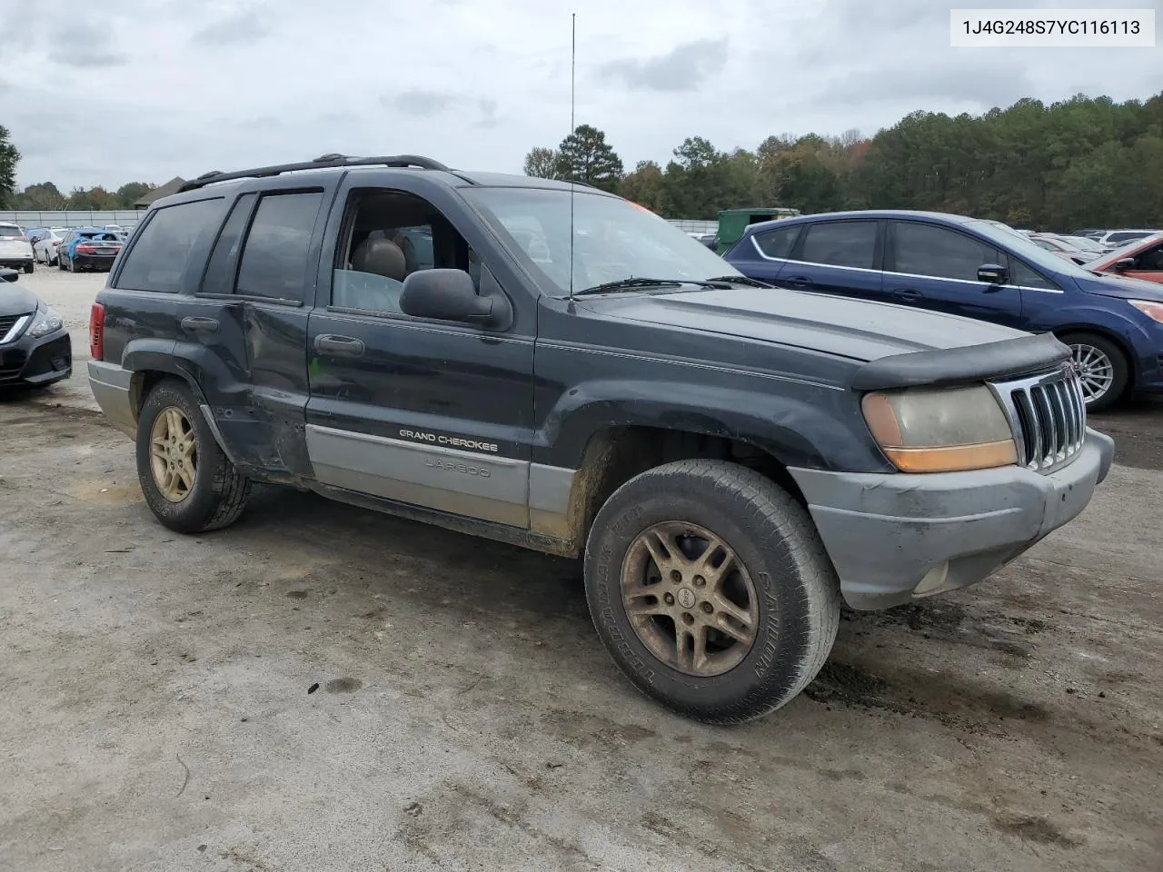 2000 Jeep Grand Cherokee Laredo VIN: 1J4G248S7YC116113 Lot: 78658304