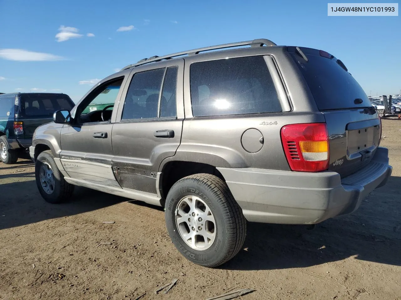 2000 Jeep Grand Cherokee Laredo VIN: 1J4GW48N1YC101993 Lot: 78794444