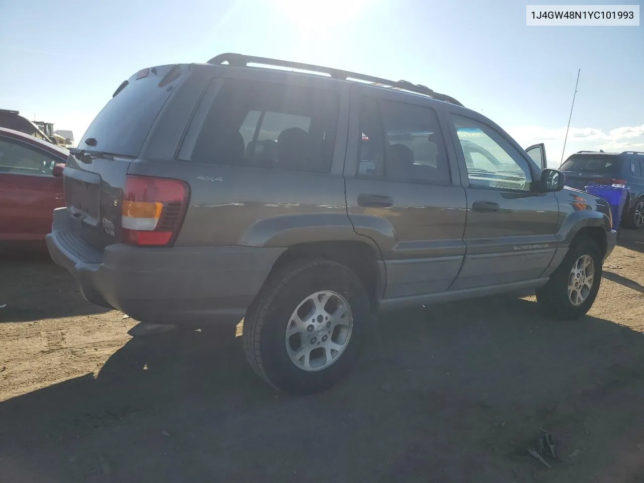 2000 Jeep Grand Cherokee Laredo VIN: 1J4GW48N1YC101993 Lot: 78794444