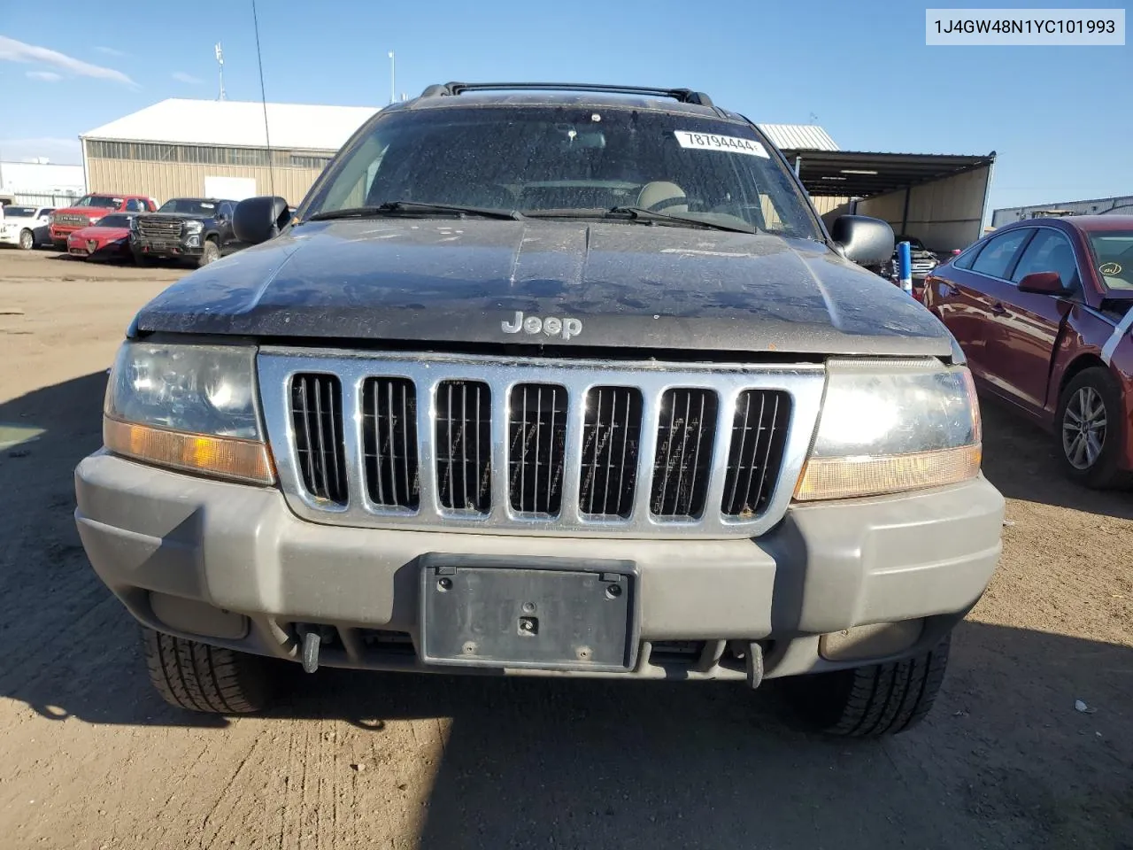 2000 Jeep Grand Cherokee Laredo VIN: 1J4GW48N1YC101993 Lot: 78794444