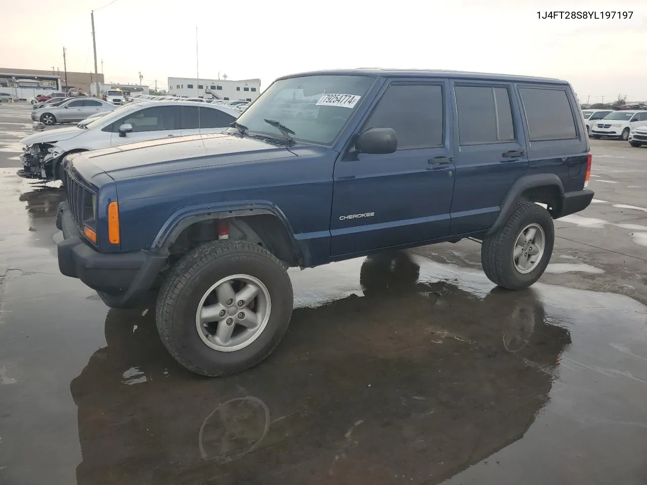 2000 Jeep Cherokee Se VIN: 1J4FT28S8YL197197 Lot: 79254774